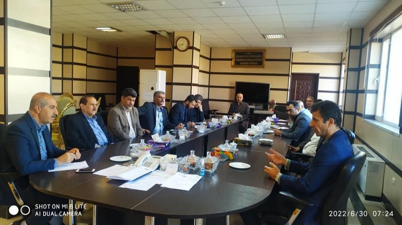 برگزاری جلسه شورای هماهنگی راه وشهرسازی با حضور دستگاه های زیر مجموعه وزارتخانه راه وشهرساز در استان کردستان